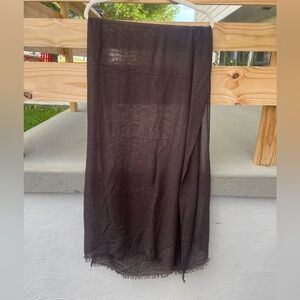 Elegant Brown Scarf